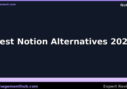 Best Notion alternatives 2026 ranked