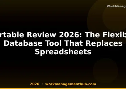 Airtable Review 2026: Is It Still the Best Database Tool? – featured graphic