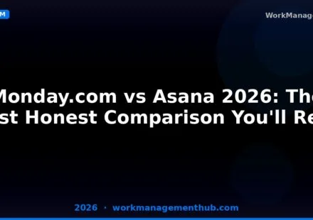Monday.com vs Asana 2026: Which Is Better? (Head-to-Head Comparison) – featured graphic