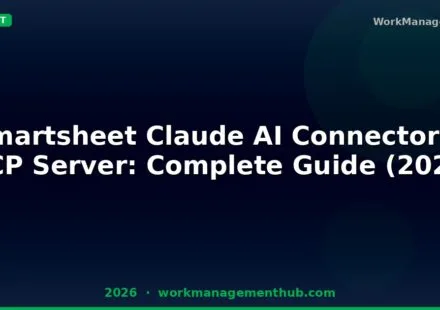 Smartsheet Claude AI Connector & MCP Server: Complete Guide (2026) – featured graphic