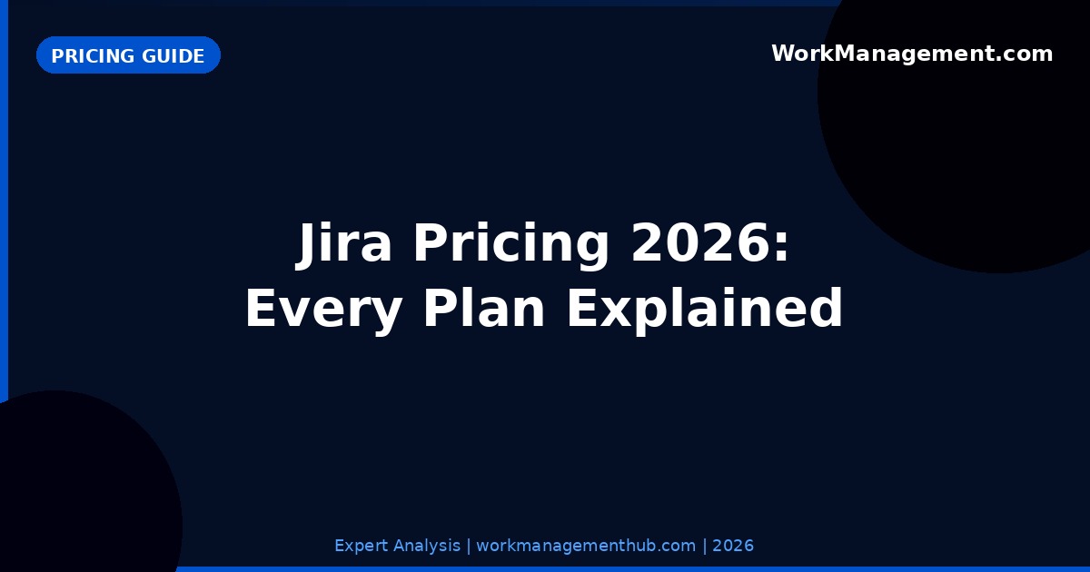 Jira Pricing 2026: Every Plan Explained (And Which One Is Actually Worth It)
