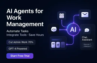 AI Agents for Work Management – Automate Tasks, Integrate Tools