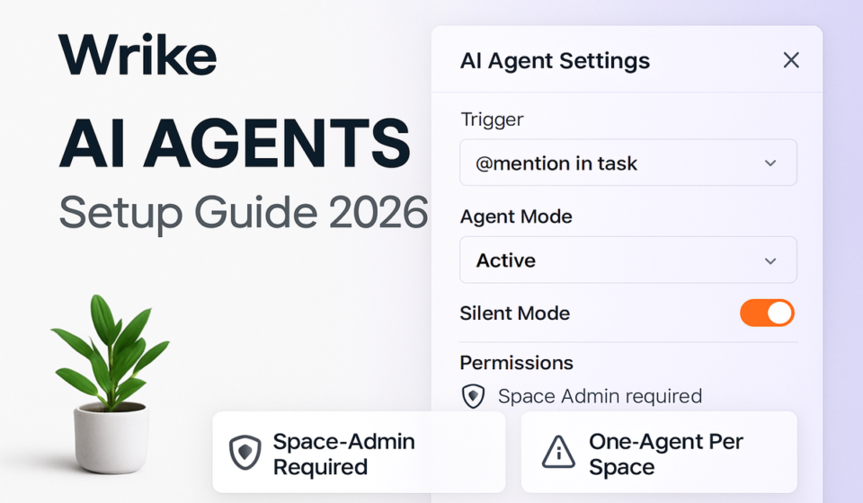 How to Set Up Wrike AI Agents in 2026: Step-by-Step for Non-Technical Teams