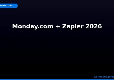 How to Use Zapier with Monday.com in 2026: Complete Automation Guide – featured graphic