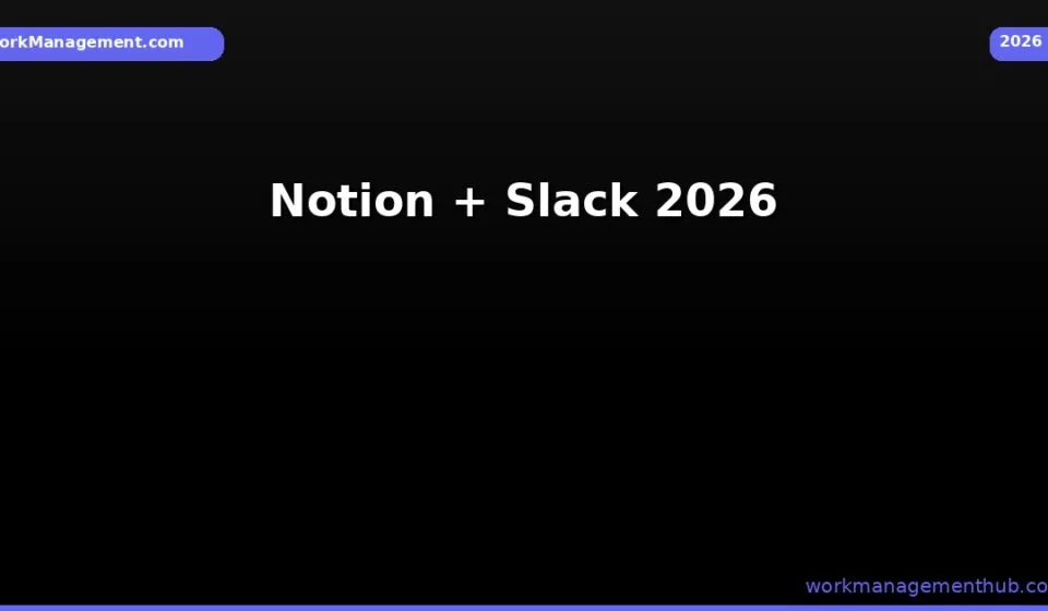 Notion Slack Integration: Setup, Plans and Real Limits