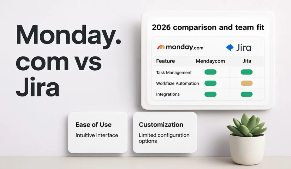 Monday.com vs Jira 2026: Which Is Better for Your Team?