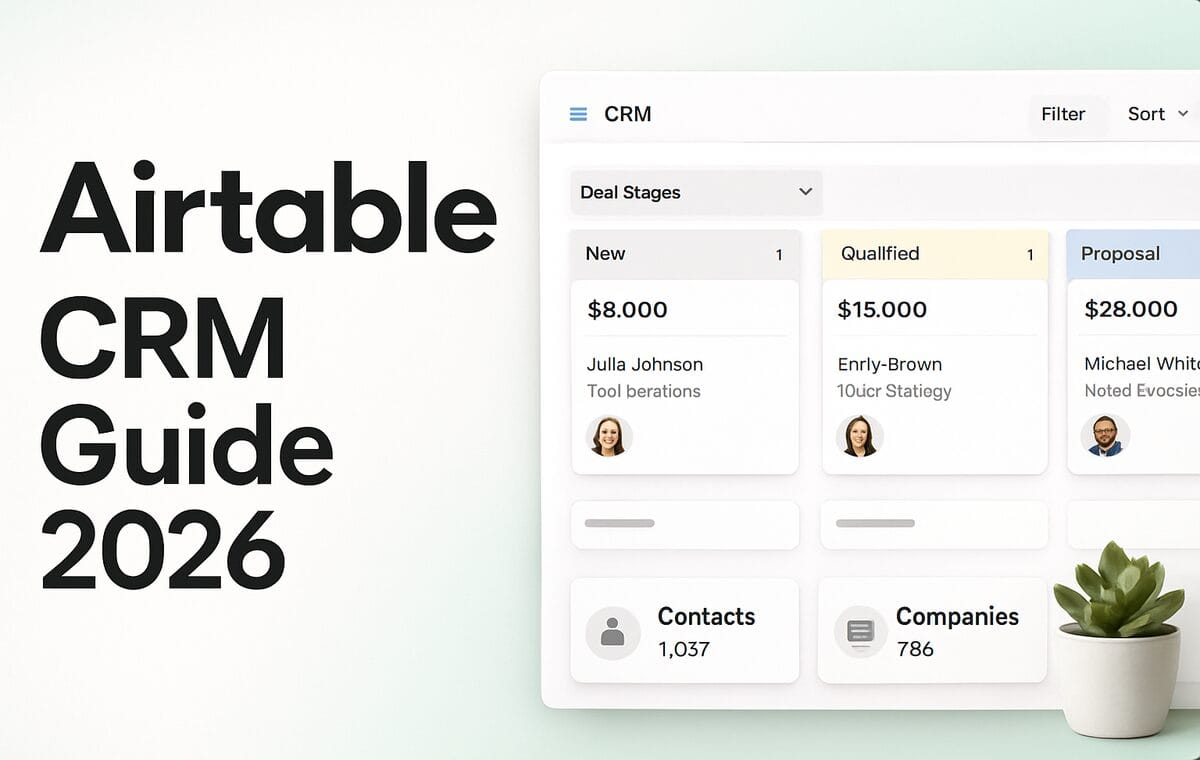 Airtable CRM Setup Guide 2026: Build a Sales Pipeline That Actually Works