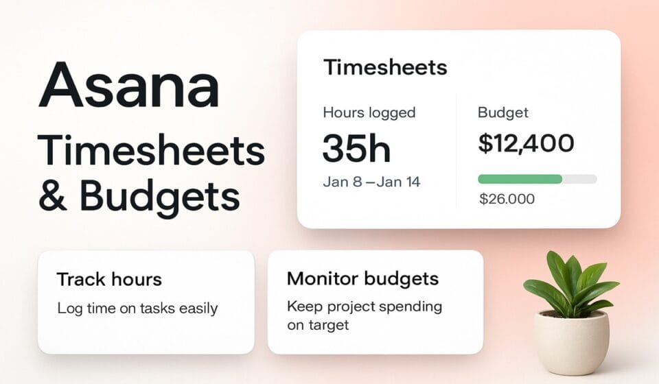 How to Set Up Asana Timesheets and Budgets in 2026: Complete Add-On Setup Guide