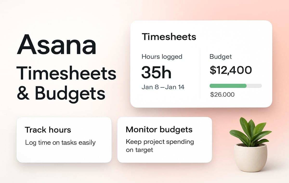 How to Set Up Asana Timesheets and Budgets in 2026: Complete Add-On Setup Guide