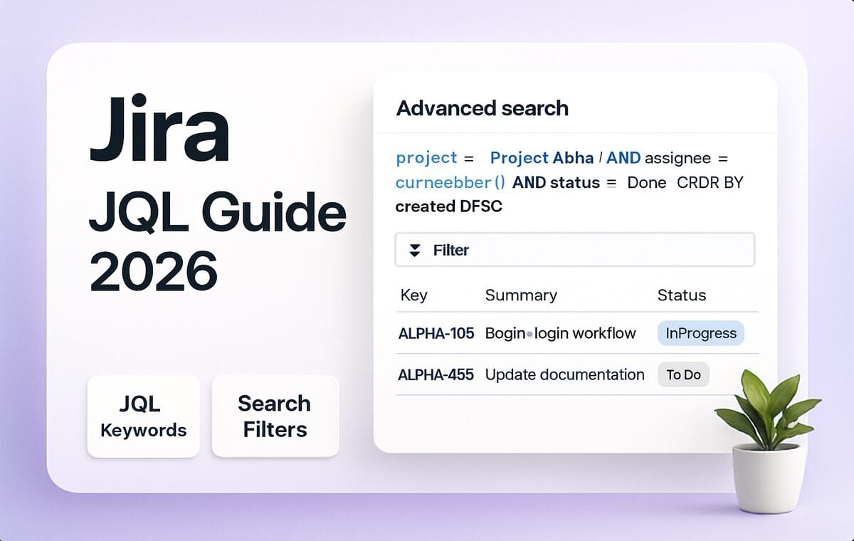 Jira Query Language (JQL) Complete Guide 2026: Advanced Filters, Boards & Reporting