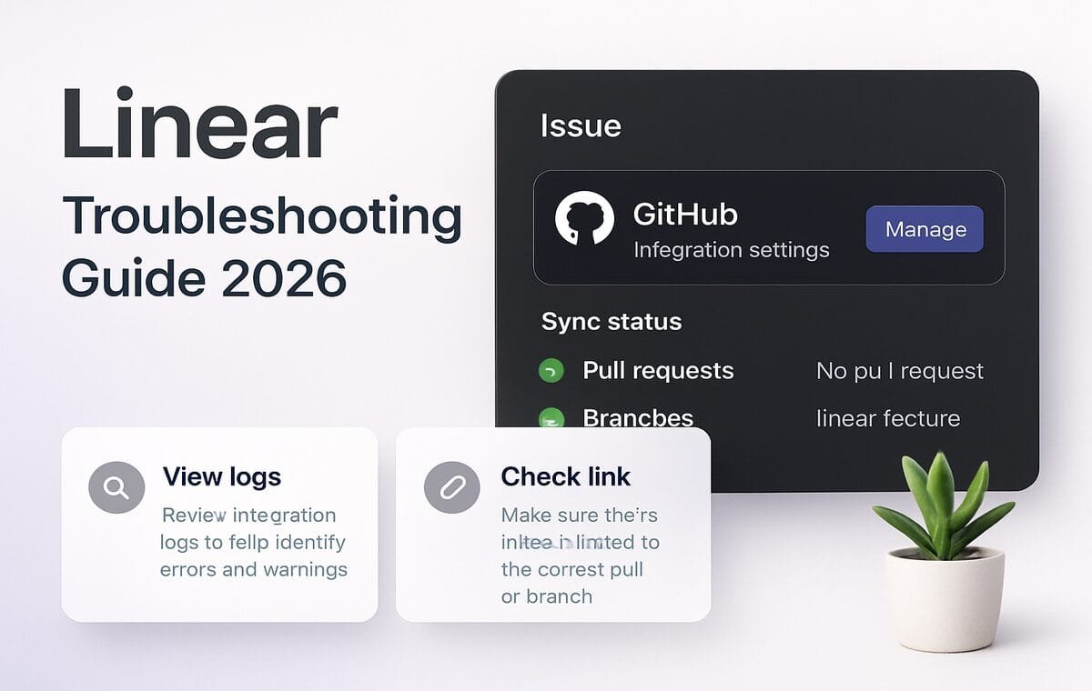 Linear Not Working? 7 Fixes for GitHub Sync, Cycle Issues & App Errors ...