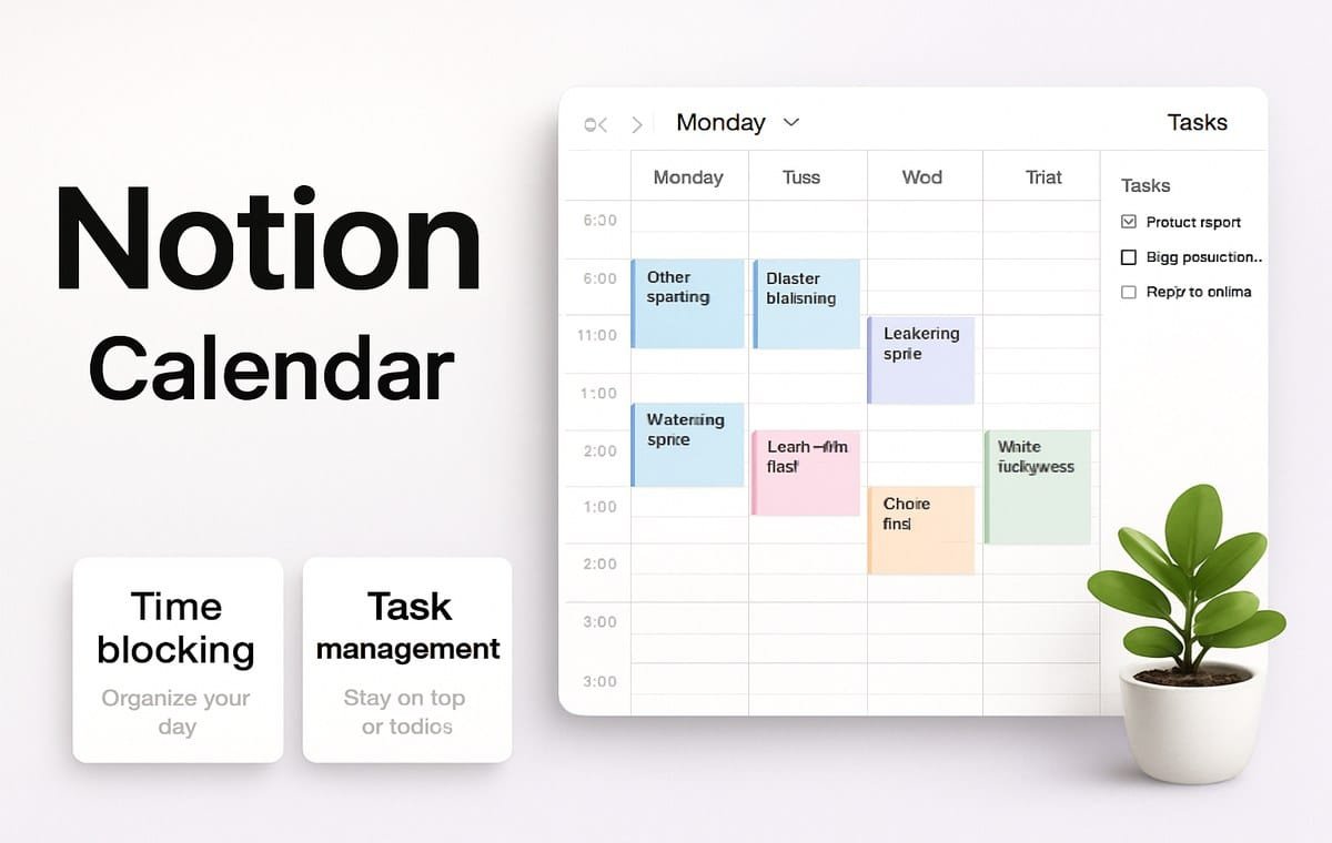 Notion Calendar 2026: Complete Setup Guide, Time-Blocking & Google Sync