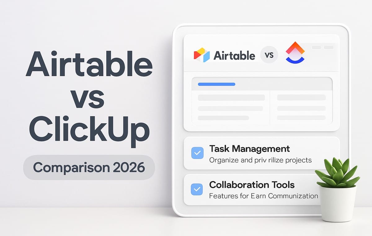 Airtable vs ClickUp 2026: Which Is Better for Product Teams and Data Management?