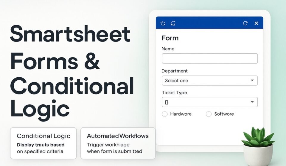 Smartsheet Forms Conditional Logic in 2026: When/Then Rules, Nested Reveals & 9 Pro Setup Tips