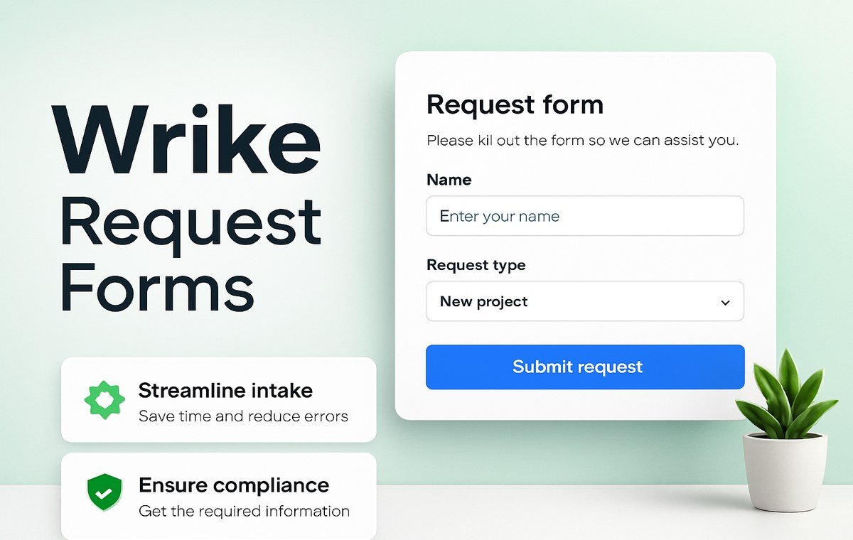 How to Set Up Wrike Request Forms in 2026: Dynamic Fields, Conditional Logic & Blueprint Launch