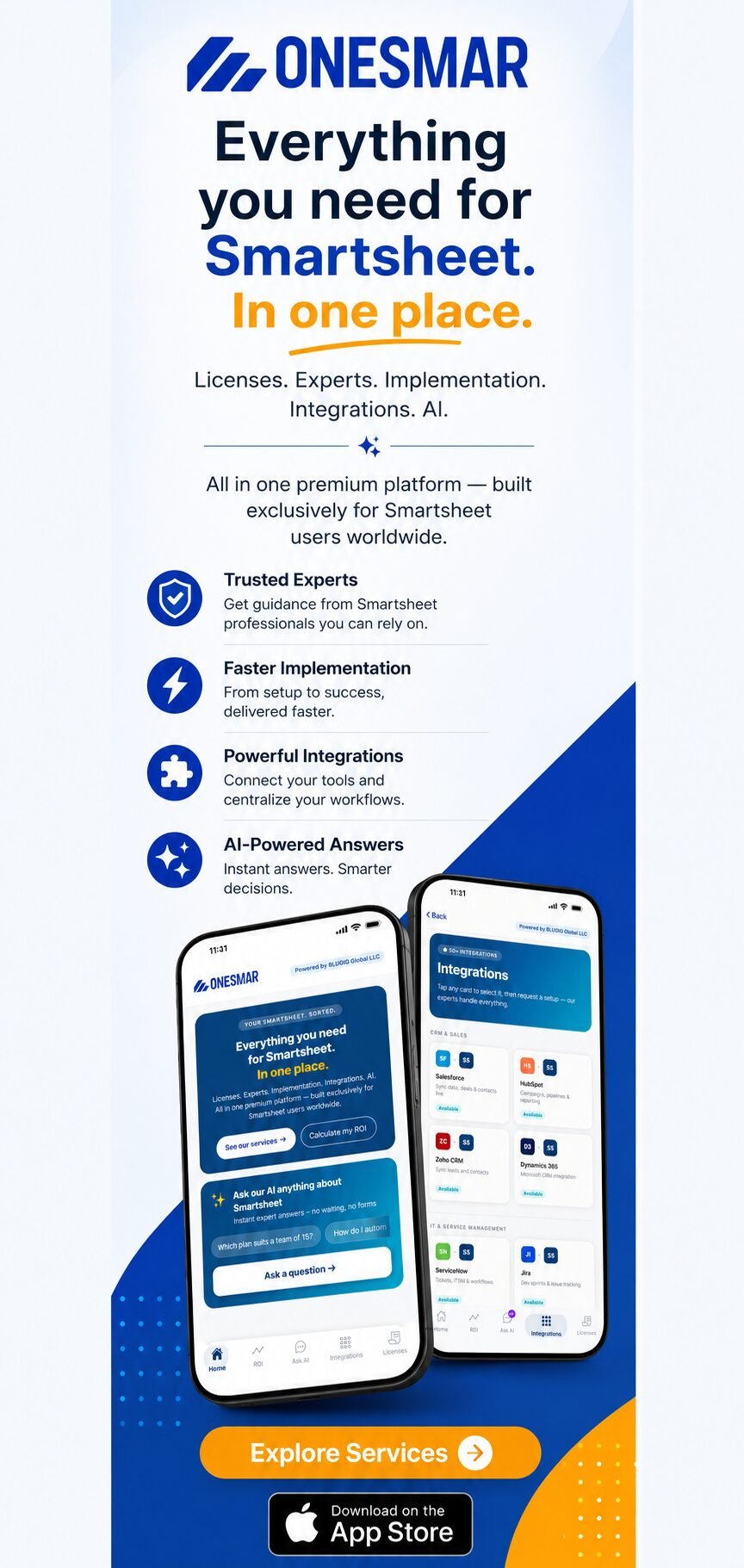 OneSMAR – Everything you need for Smartsheet in one place